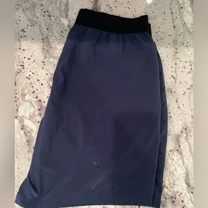Men’s navy Ten Thousand workout shorts